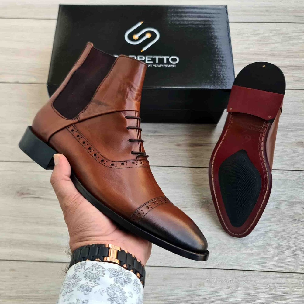 Men's Leather Chelsea Boots | Handmade